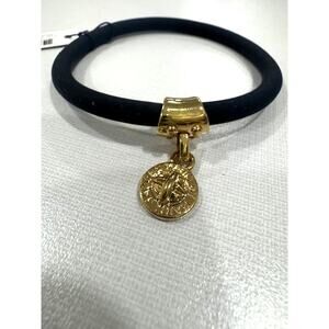 Marc By Marc Jacobs Black Rubber Bracelet